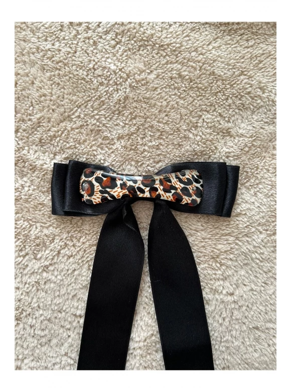 Stepwise kadın saten kurdele fiyonk otomatik toka