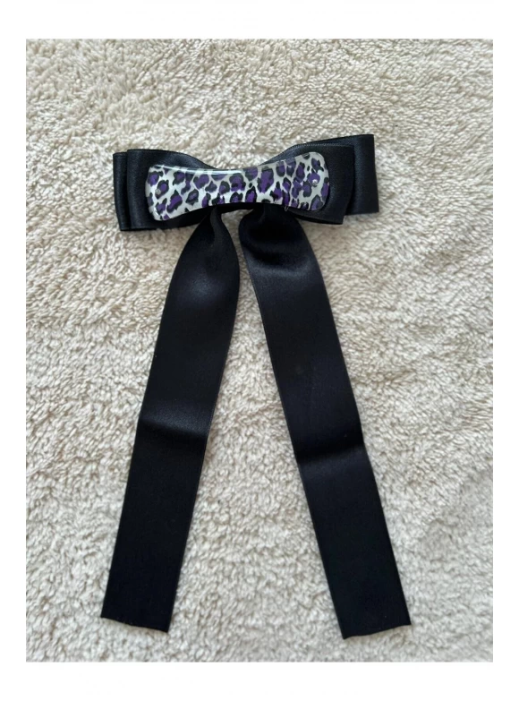 Stepwise kadın saten kurdele fiyonk otomatik toka