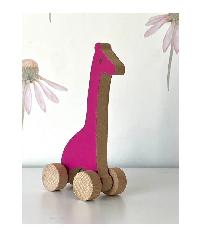 Renkli bebek montesori oyuncak zürafa