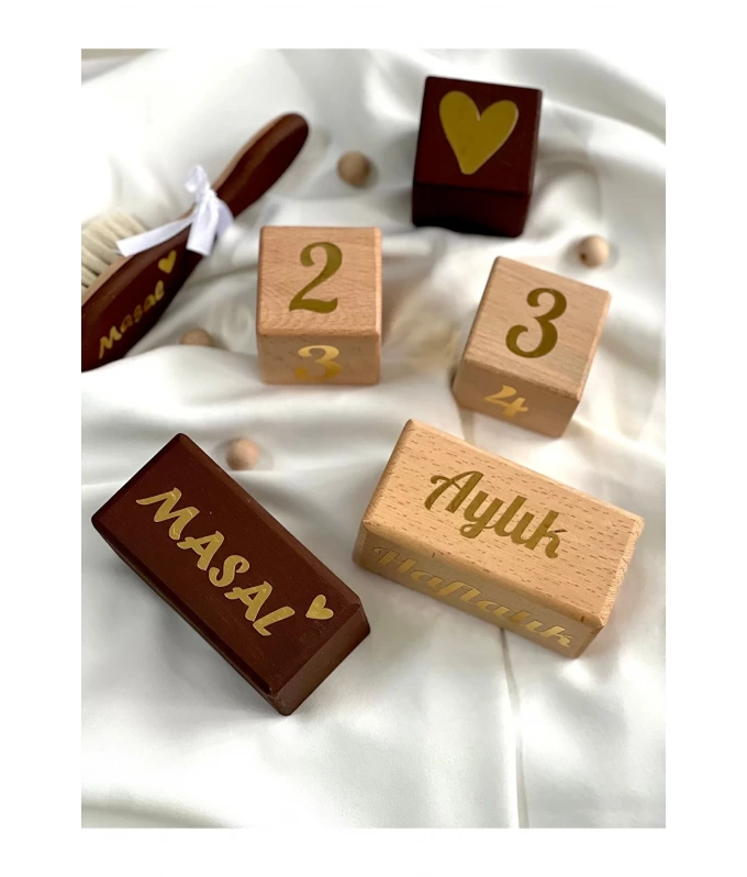 Kahverengi gold bebek anı küpü