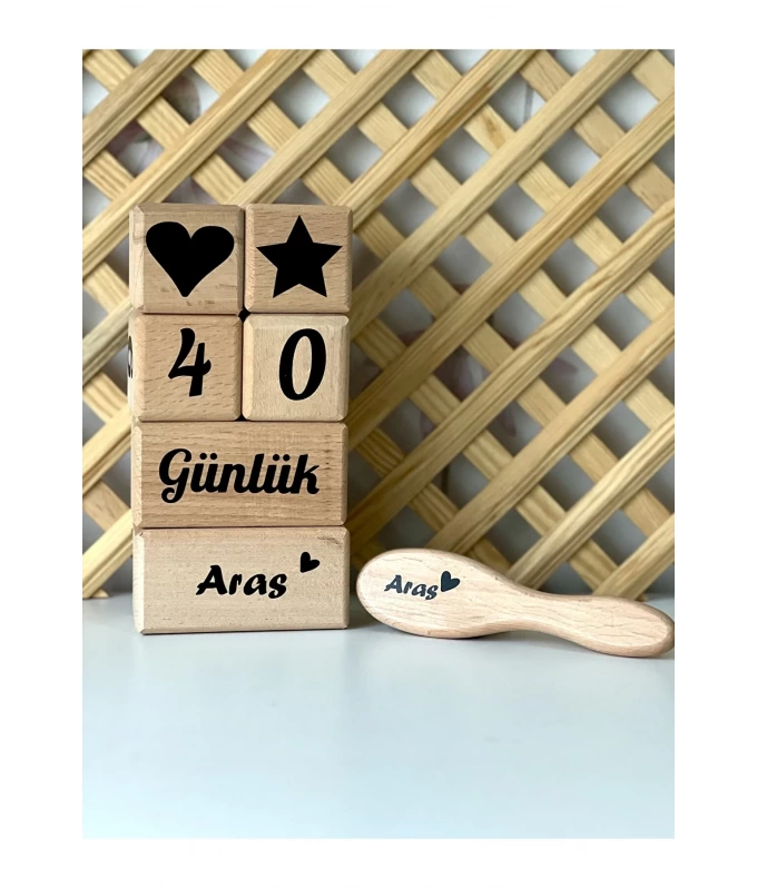 Anne bebek anı küpü seti 7 parça