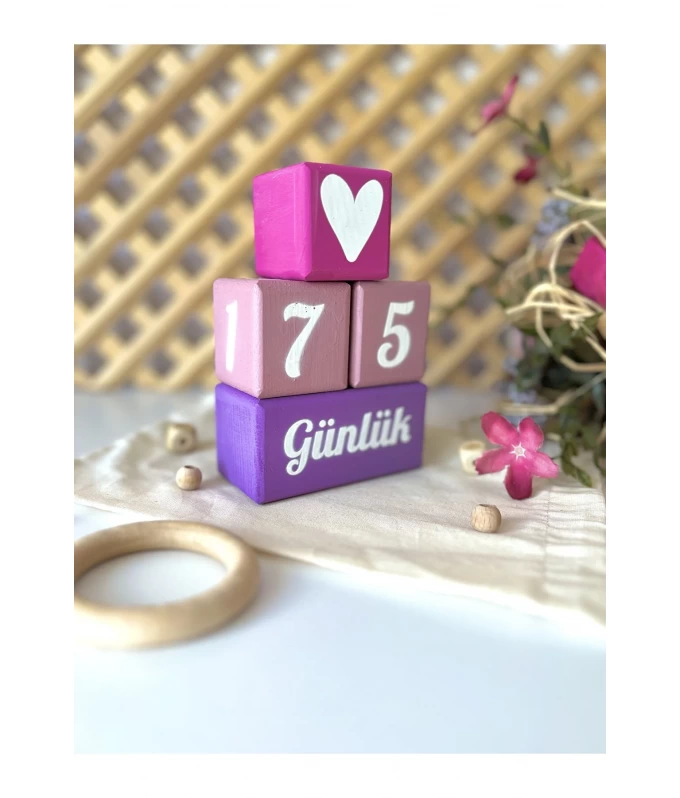 mogokids Bebek anı küpü seti