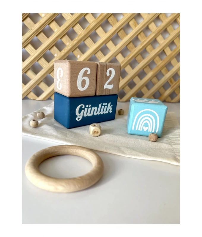 mogokids Bebek anı küpü seti