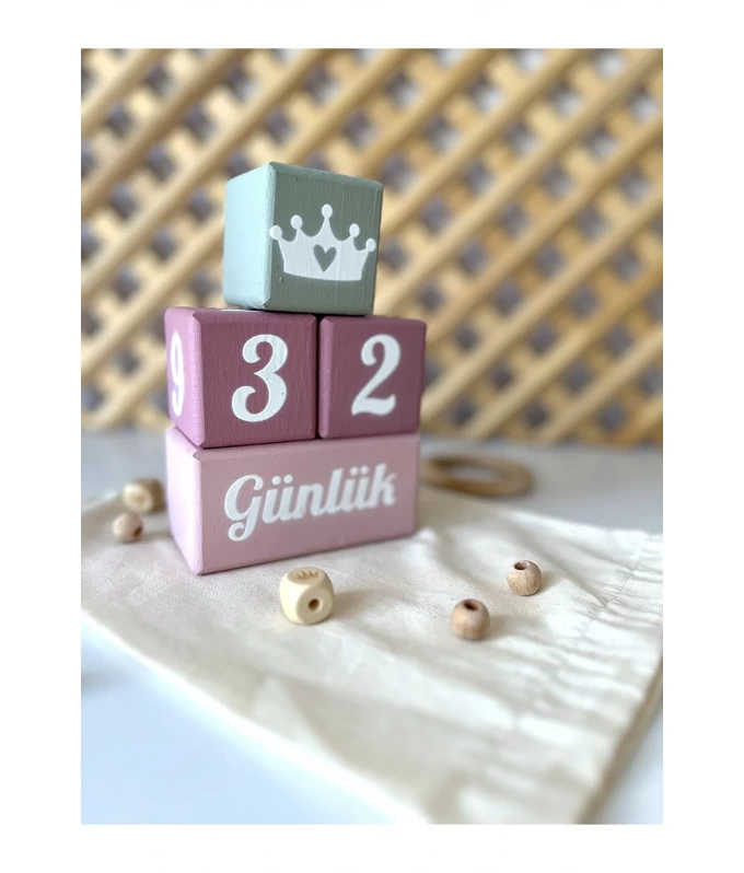 mogokids Bebek anı küpü seti